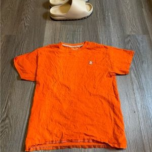 vintage orange champion tee